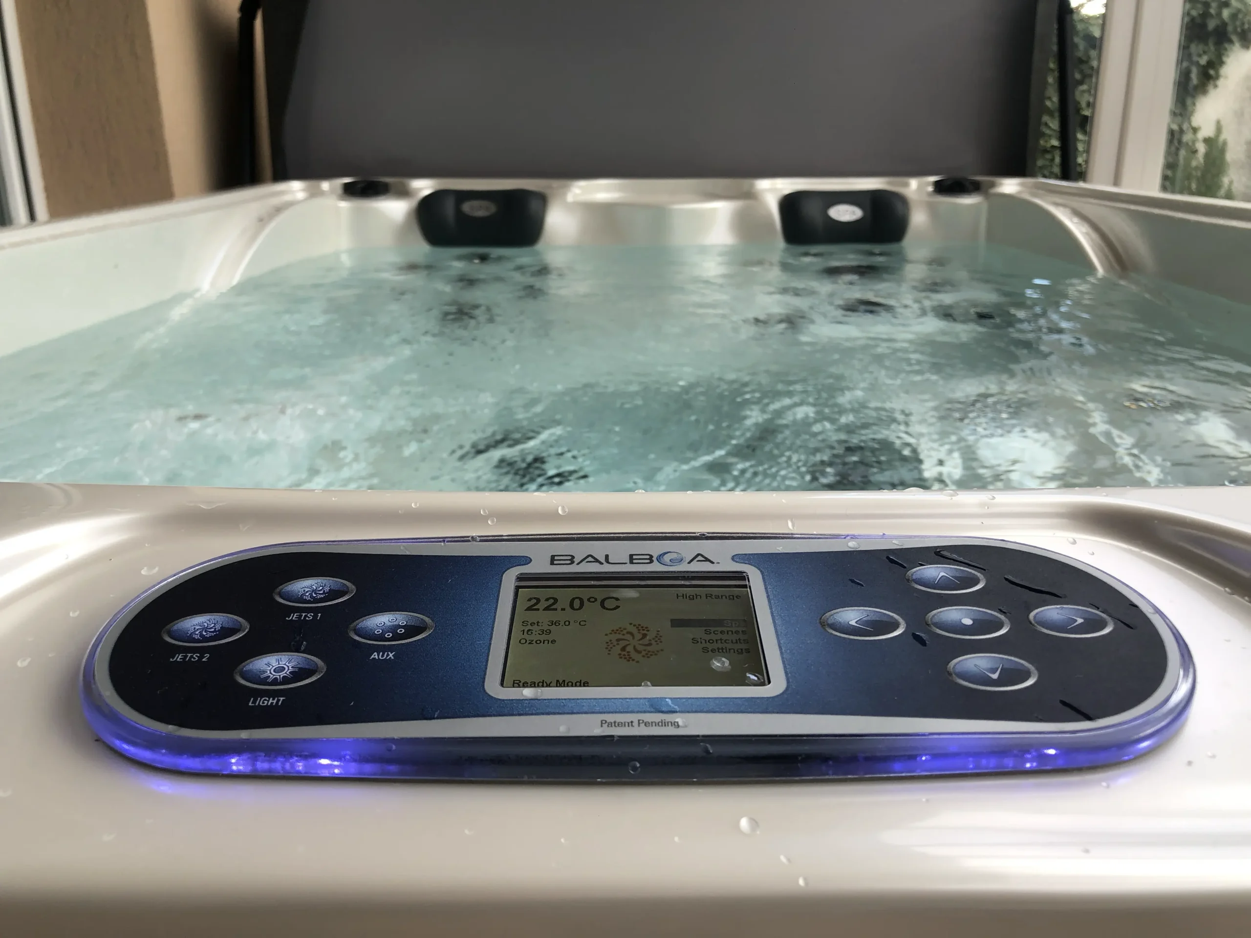 Lumora Spa jakuzzi technológiai részlete